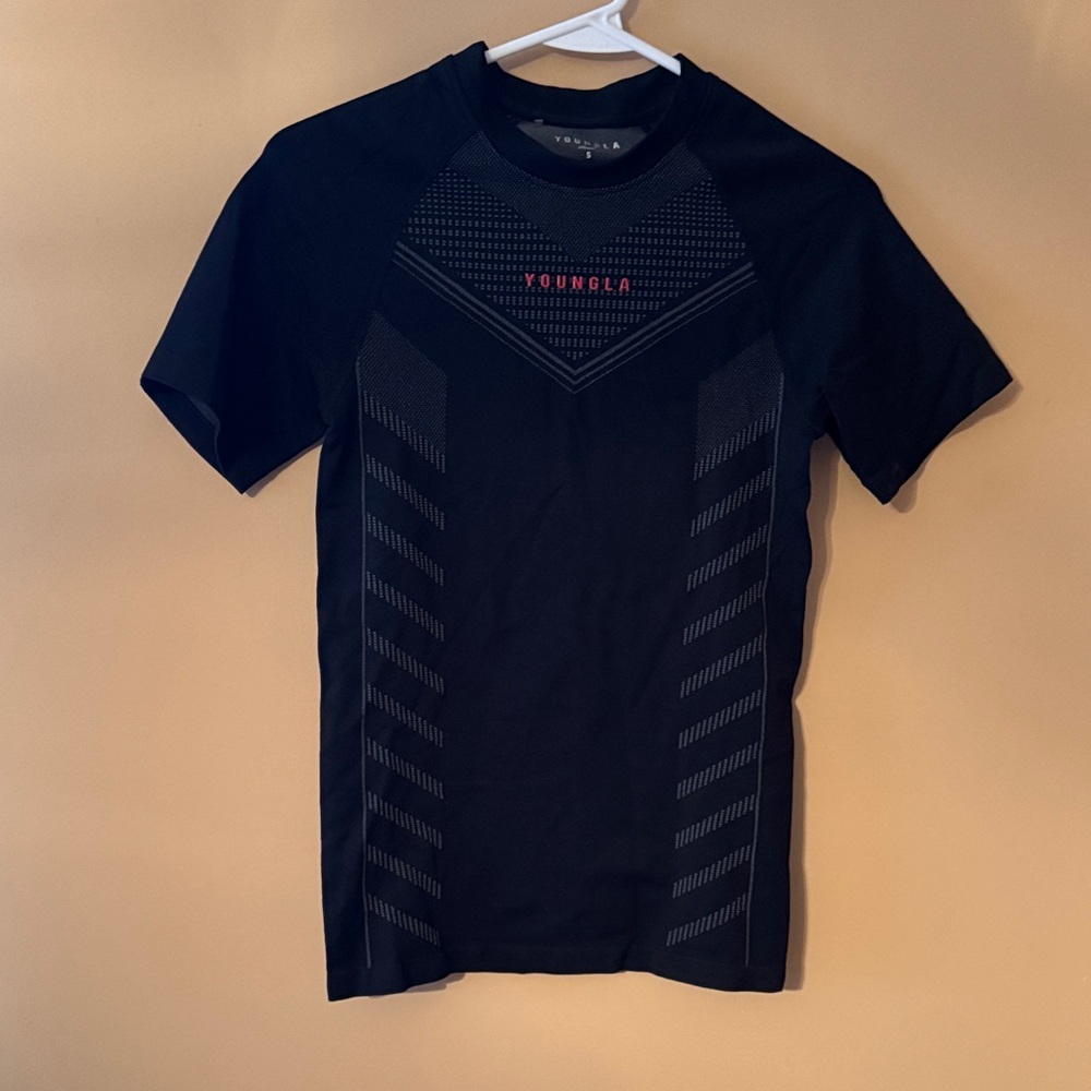 YoungLA Men's Black Performance Tee